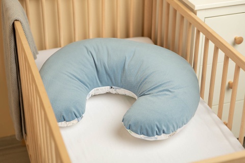 Rogal do karmienia Velvet Sensillo - SPACER NIEBIESKI