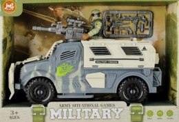 Auto wojskowe z figurką i akcesoriami Mega Creative 523465