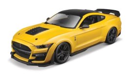 MAISTO 31452-13 Ford Mustang Shelby GT500 2020 żółty 1:18