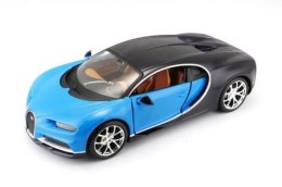 MAISTO 39514-60 Bugatti Chiron do składania niebieski 1:24 (38 elementów)