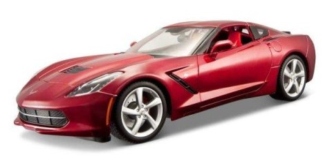 MAISTO 31182 Corvette Stingray C7 2014 czerwony 1:18