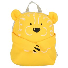 Plecak przedszkolaka szkolny lew żółty