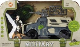 Auto wojskowe z akcesoriami i figurkami Mega Creative 523010