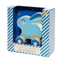 Petit Monkey - Niebieski Króliczek na kółkach