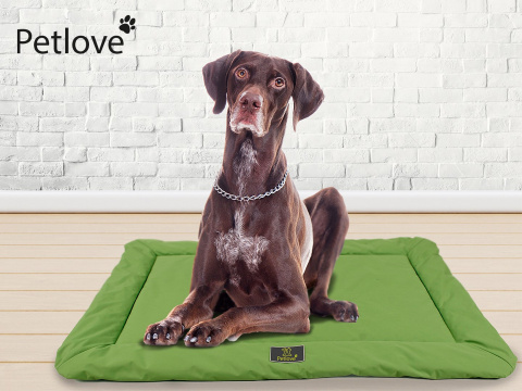 Petlove Mata wodoodporna, legowisko dla psa 102x88 cm - green