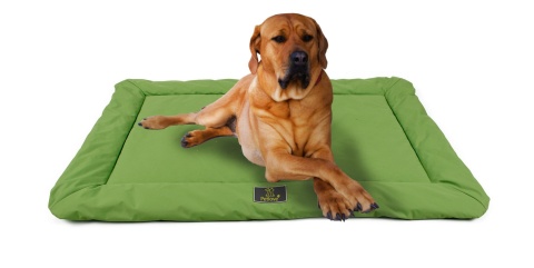 Petlove Mata wodoodporna, legowisko dla psa 102x88 cm - green
