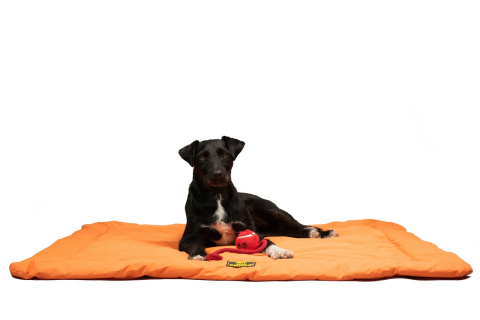 Petlove Mata wodoodporna, legowisko dla psa 102x88 cm - orange