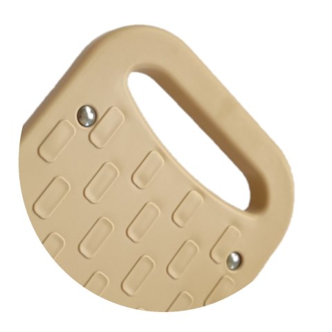 Sanki Adaś z oparciem i pchaczem beżowe Dodo