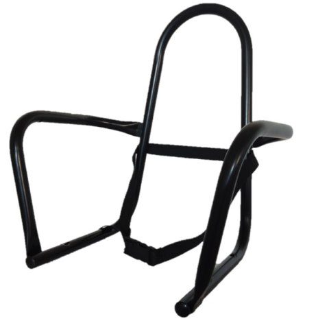 Sanki Adaś z oparciem i pchaczem różowe Dodo