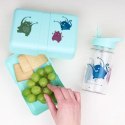 A Little Lovely Company - Śniadaniówka Lunchbox Monsters z naklejkami