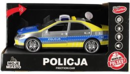 Auto Policja Moje Miasto (światło + dźwięk) 520399 Mega Creative