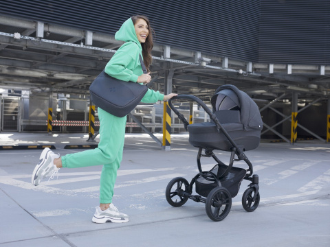 HOLLAND New Bebetto 2w1 wózek wielofunkcyjny głęboko-spacerowy 11/CZM