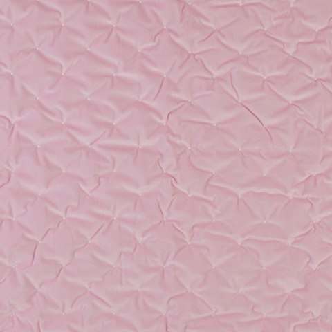 Bizzi Growin aksamitna kołderka Dutch Velvet Pink 120 x 100 cm