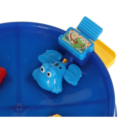 Gra zręcznościowa głodne żabki skaczące żaby 4 graczy 3+ XXL zielona