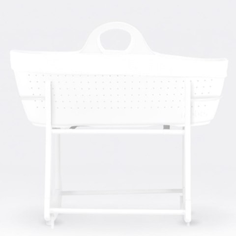 Moba Moses Basket Snow White Oddychający Kosz Mojżesza do kołyski