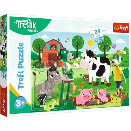 TREFL 14361 Puzzle 24 MAXI Trefliki na wsi