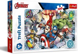 TREFL 16454 Puzzle 100 Sławni Avengers