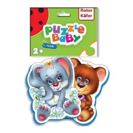 Baby puzzle Niedźwiedź Królik RK1101-04