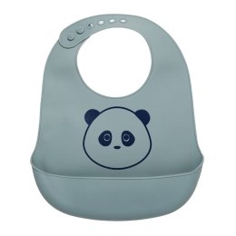 Nuuroo - śliniak silikonowy z kieszonką Panda Lead