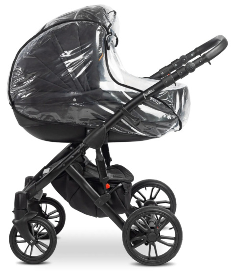 Caretero Folia przeciwdeszczowa na wózek głęboki Premium