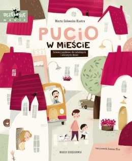 Książeczka Pucio w mieście. Zabawy językowe dla młodszych i starszych dzieci