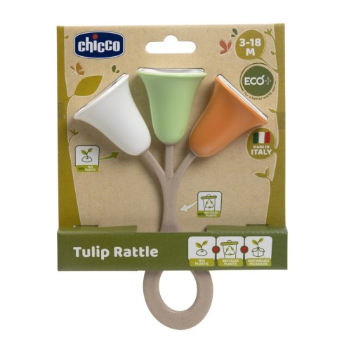 CHICCO 00000023300000 ECO+ Grzechotka Tulipan