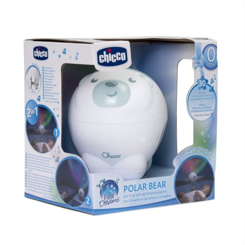 CHICCO 00011558200000 Projektor Miś Polarny blue