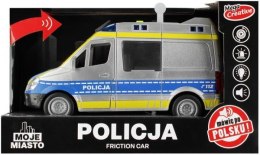 Auto Policja Radiowóz światło/dźwięk Mega Creative 520414