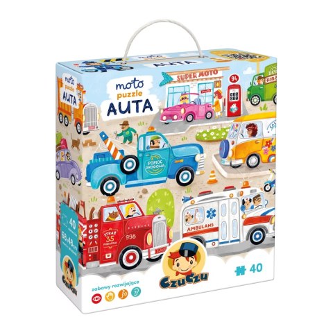 CzuCzu 7424950 Puzzle Auta 40el.