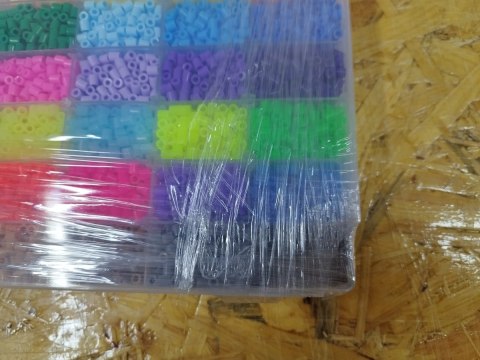 Koraliki Do Prasowania 12000szt, Prasowanka, Koraliki Uzupełniające Do Prasowanek, ORGANIZER 36 Kolorów Przecena 2