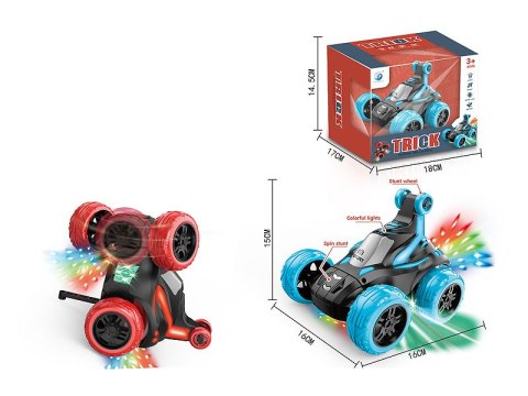 Auto kaskaderskie ze światłem i dźwiękiem 16 cm.