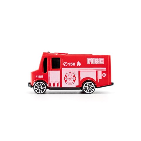 Auto zdalnie sterowane z przyczepą straż pożarna 25 cm.