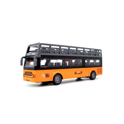 AUTOBUS MIEJSKI PIĘTROWY 28 CM. NA RADIO