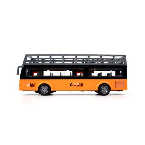 AUTOBUS MIEJSKI PIĘTROWY 28 CM. NA RADIO