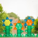 COBLO, magnetyczne klocki konstrukcyjne 6 płyt Hexagon 14 cm