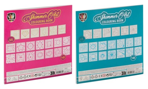 Kolorowanka metalizowana