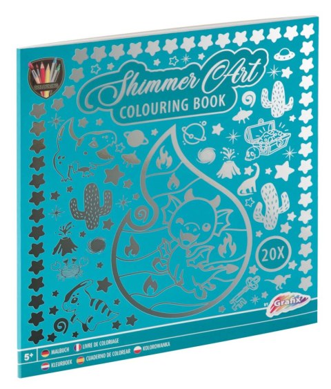 Kolorowanka metalizowana