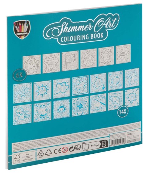 Kolorowanka metalizowana