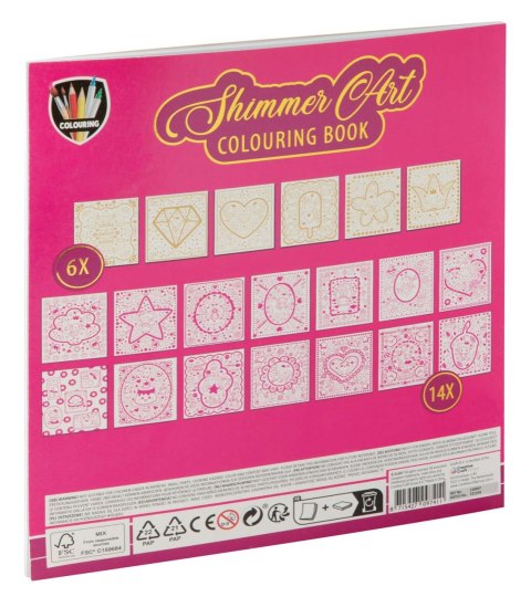 Kolorowanka metalizowana