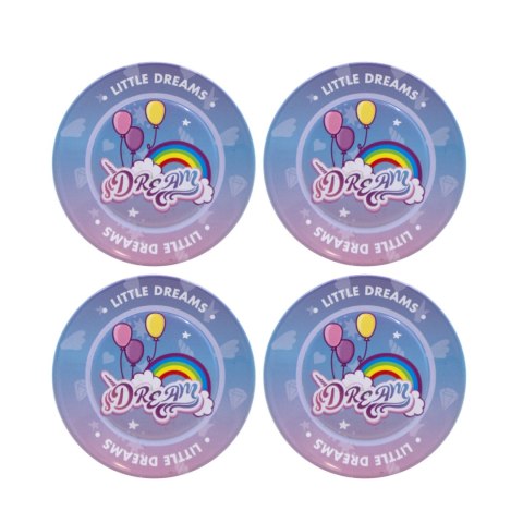 Metalowy zestaw do herbaty w kuferku 20 el.