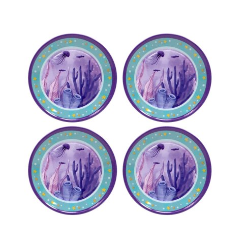 Zestaw do herbaty metalowy w kuferku 20 el.