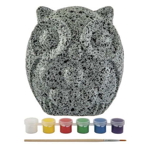 Malowidło naskalne Sowa, 12 cm