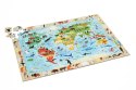 Scratch, Puzzle obserwacyjne - Mapa świata 150 el.