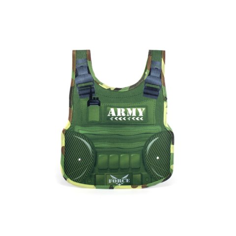 Zestaw wojskowy z kamizelką kuloodporną