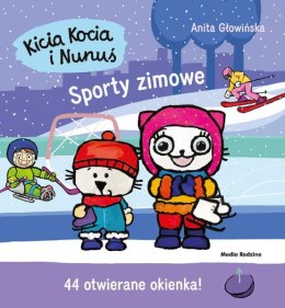 Książeczka Kicia Kocia i Nunuś. Sporty zimowe