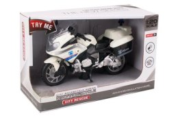 Motocykl na baterie (światło + dźwięk) Toys for Boys 126727