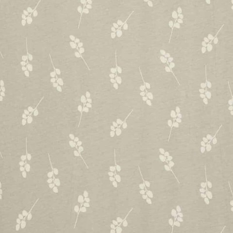 Jollein prześcieradło do łóżeczka 120x60 cm TWIG Olive Green