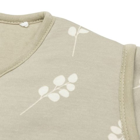 Jollein śpiworek niemowlęcy do spania całoroczny z odpinanymi rękawami TWIG OLIVE GREEN 70 cm