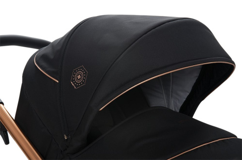 NICO ESTILO Bebetto wózek spacerowy niepompowe koła Flexy Wheels - Estilo 04/MIE Granatowy Miedziany