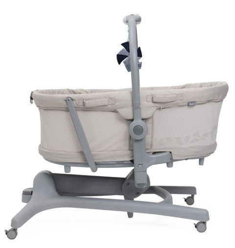BABY HUG PRO 5w1 BEIGE LATTE leżaczek kołyska łóżeczko krzesełko do karmienia Chicco